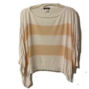 KERISMA • Lightweight Dolman Sleeve Color Block Oversized Sweater • Size S/M